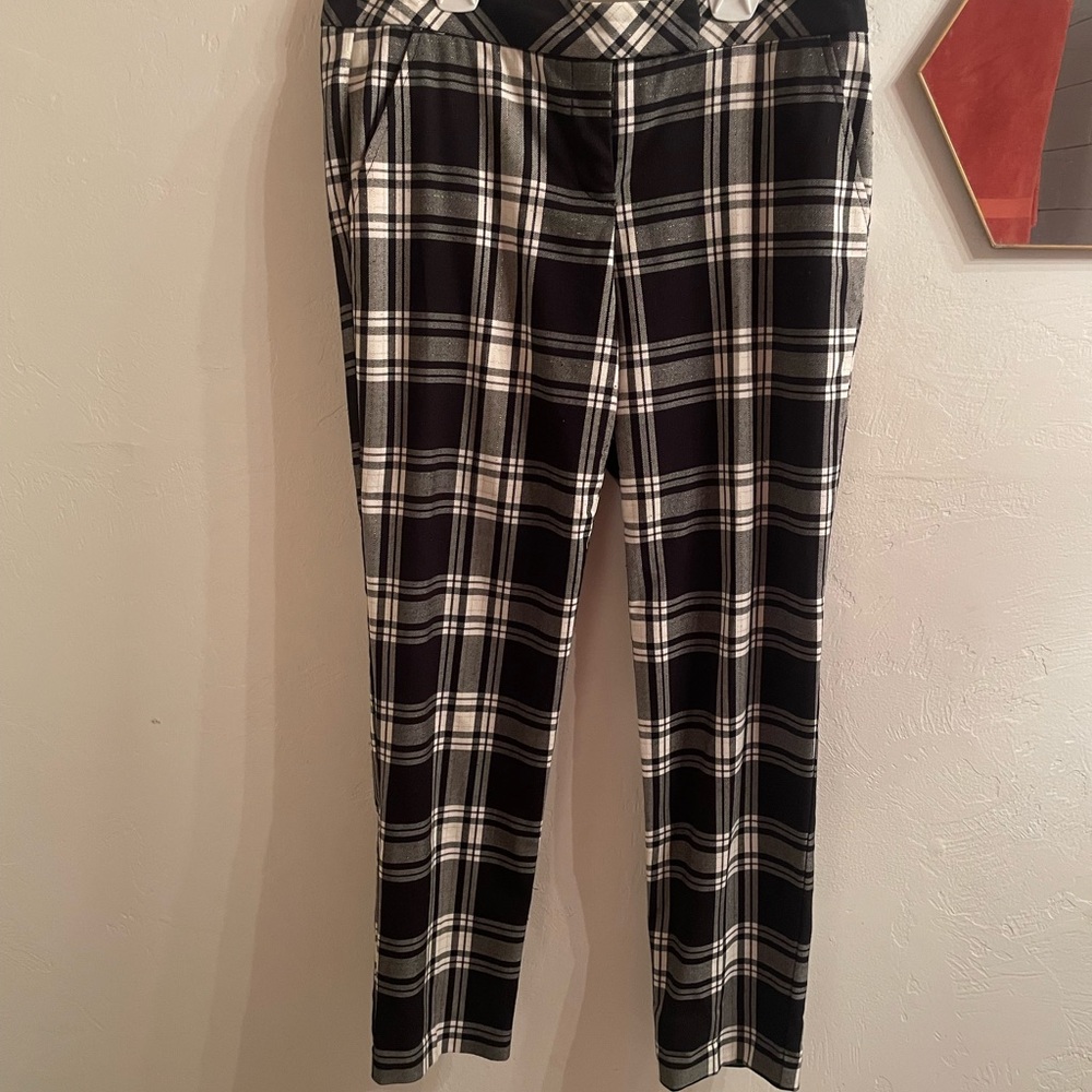 Trina Turk Plaid Pants